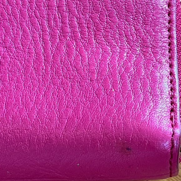 Fossil Issue No 1954 Zip Wallet - Hot Pink - Picture 11 of 13